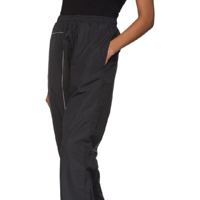 A-COLD-WALL* 黑色矩形印花运动裤