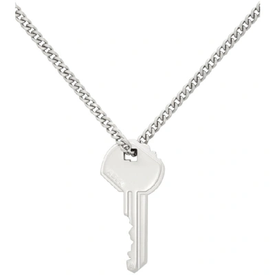Shop Ader Error Silver Key Necklace