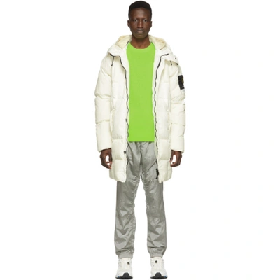 Stone island 2024 off white jacket