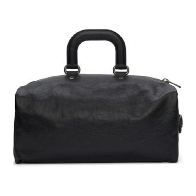 Shop Gucci Black Weekend Backpack Duffle Bag In 1000 Black