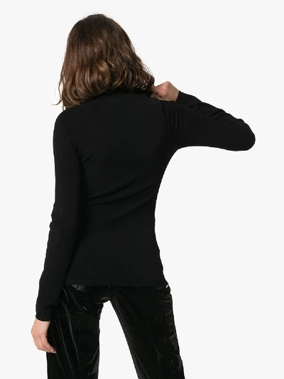Shop Alyx 1017  9sm Logo Intarsia Sweater In Black