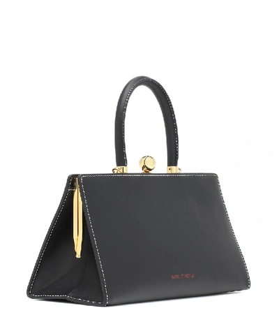 Shop Ratio Et Motus Sister Leather Shoulder Bag In Black