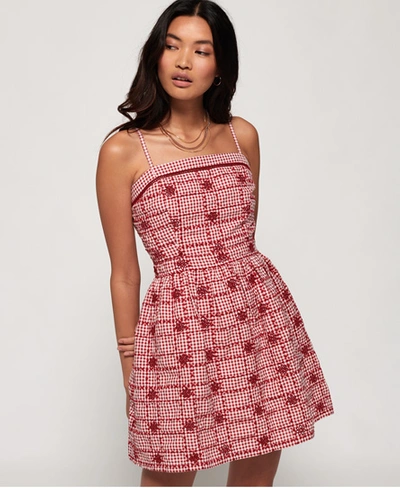 Shop Superdry Betty Dress In Red