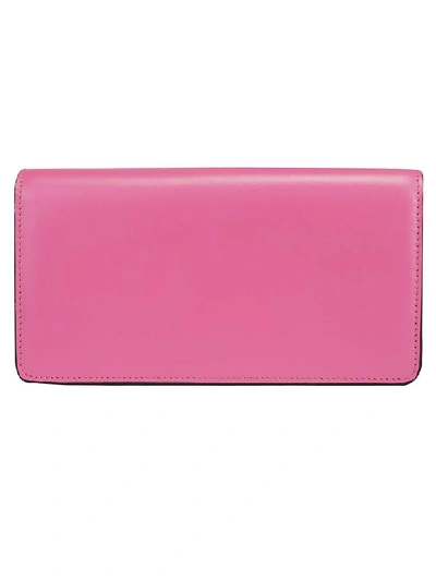 Shop Valentino Chain Wallet In Mac Rose