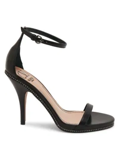 Shop Valentino Garavani Star Carpet Evening Sandal In Nero