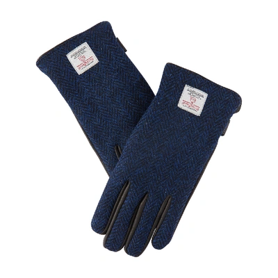 Shop Norse Projects Kaj Harris Gloves In Navy