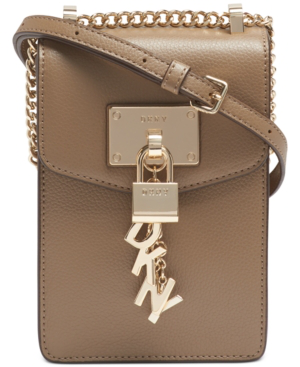 dkny elissa pebble leather crossbody
