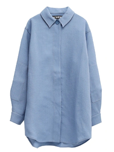 Jacquemus La Chemise Loya Shirt In Blue | ModeSens