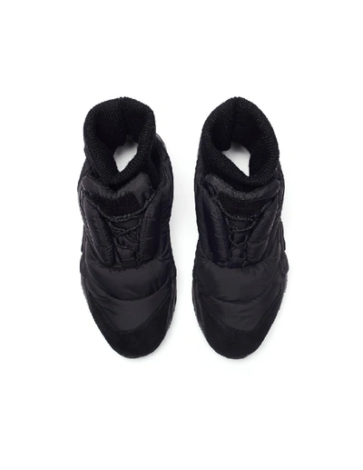 Shop Maison Margiela Black Puffer Future Sneakers