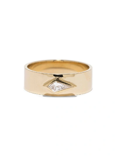 Shop Azlee Gold Women's Kite 18k Yellow Gold & Diamond Ring In Not Applicable