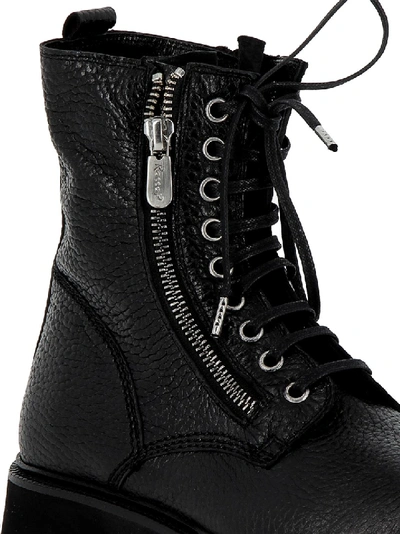 Shop Rocco P Lace-up Ankle Boot In Black