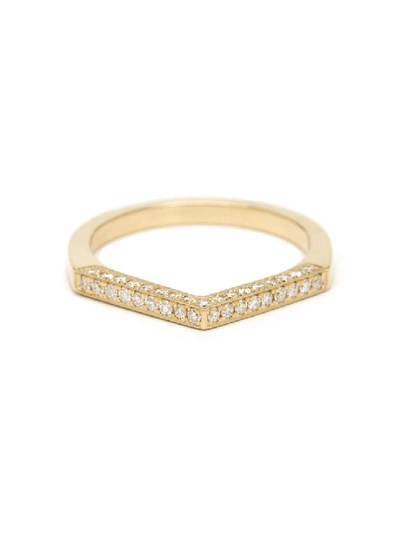 Shop Azlee Gold Women's 18k Yellow Gold Celestial Diamond Ring In Not Applicable