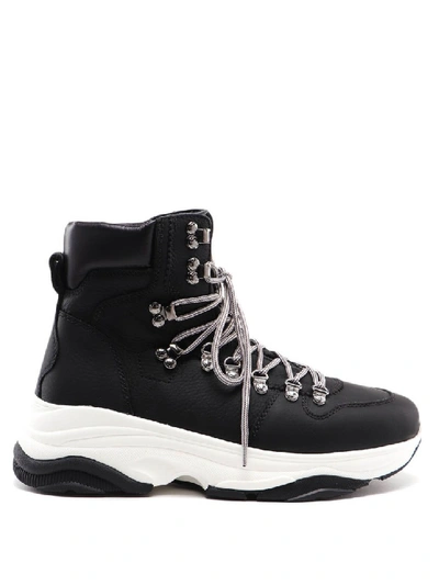 Shop Dsquared2 Hiking Sneakers In Black