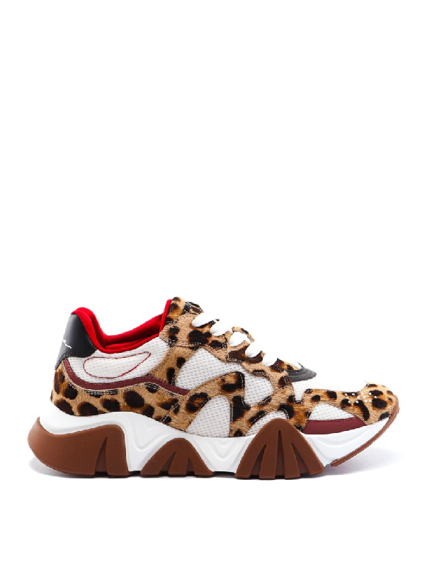 chunky sneakers leopard