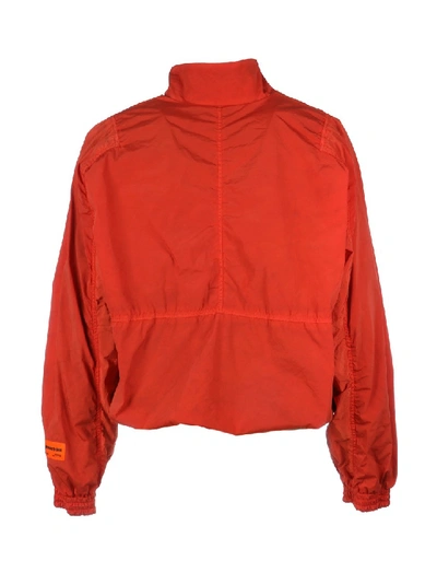 Shop Heron Preston Printed Bomber Jacket In Red