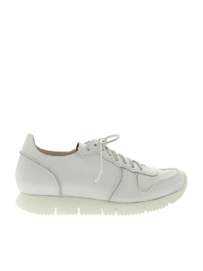 Shop Buttero Leather Sneaker Carrera B5910bian Ug 03 In White