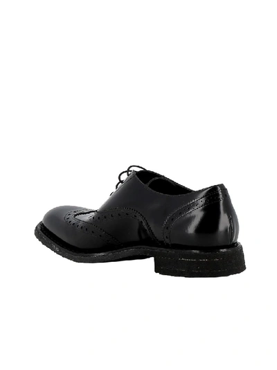 Shop Roberto Del Carlo Black Brogues