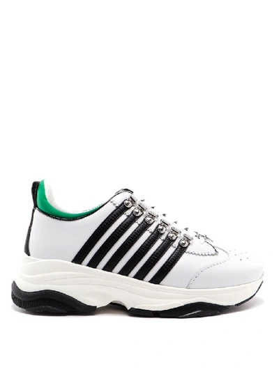 Shop Dsquared2 Bumpy 251 Sneakers In White