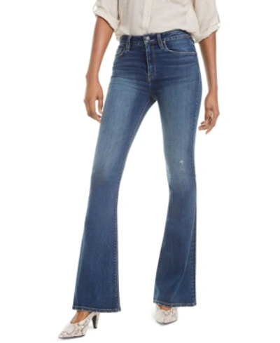 Shop Hudson Holly High-rise Flare-leg Jeans In Prelude