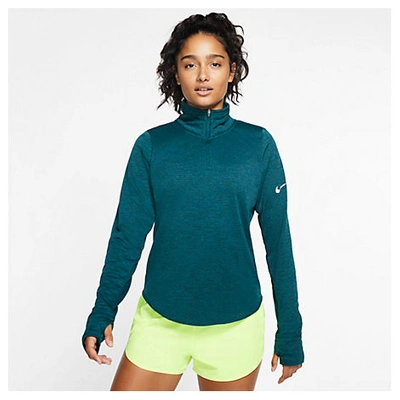 Nike Sphere Element Women's Half-zip Running Top In Blue | ModeSens