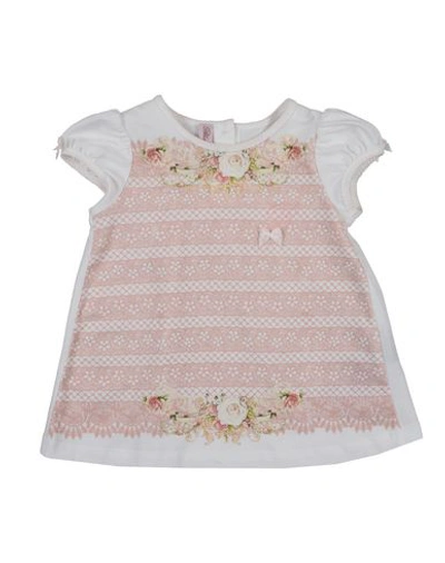 Shop Miss Blumarine Newborn Girl T-shirt Pink Size 3 Cotton, Elastane
