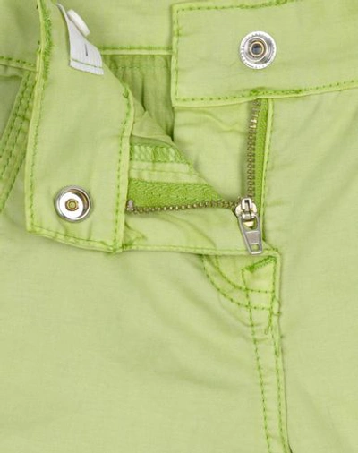 Shop Monnalisa Casual Pants In Light Green