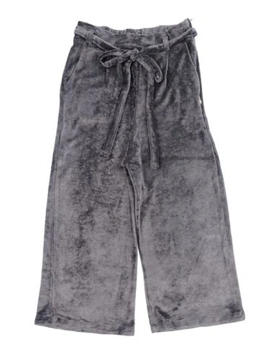 Shop Patrizia Pepe Toddler Girl Pants Lead Size 6 Viscose, Polyester In Grey