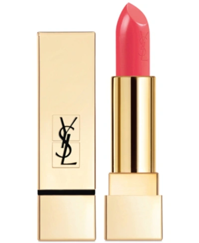 Shop Saint Laurent Rouge Pur Couture Lipstick In 52 Rouge Rose ( Rosy Coral )