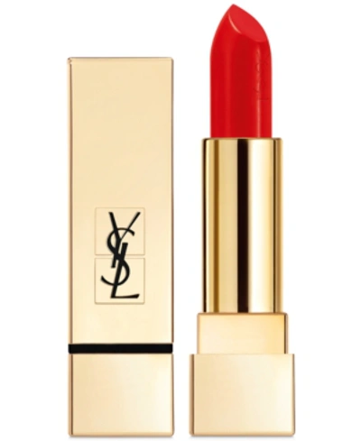 Shop Saint Laurent Rouge Pur Couture Lipstick In 73 Rhythm Red