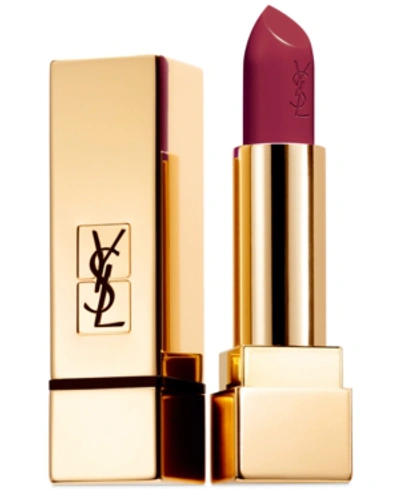 Shop Saint Laurent Rouge Pur Couture Lipstick In 88 Berry Brazen (warm Raspberry)