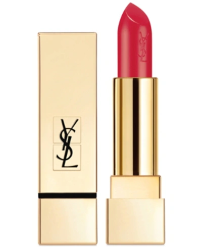 Shop Saint Laurent Rouge Pur Couture Lipstick In 56-orange Indie