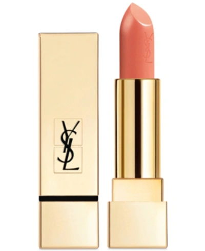 Shop Saint Laurent Rouge Pur Couture Lipstick In 23 Coral Poetique