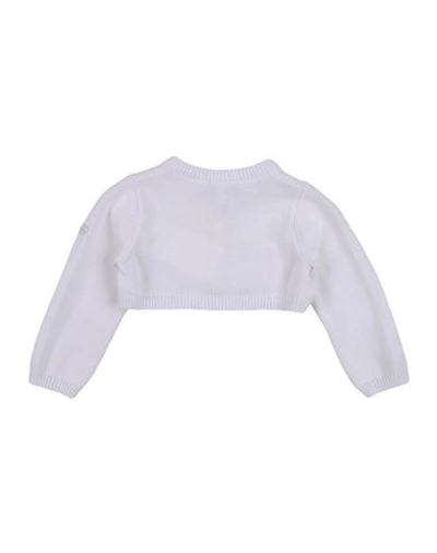 Shop Armani Junior Shrug In White