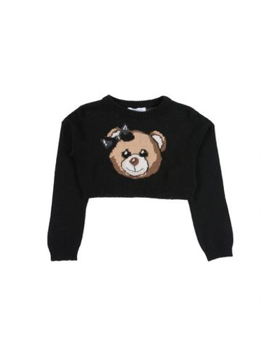 Shop Monnalisa Sweater In Black