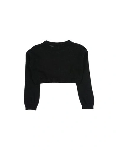 Shop Monnalisa Sweater In Black
