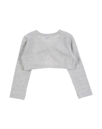 Shop Monnalisa Shrug In Grey