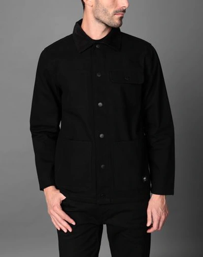 Shop Vans Mn Drill Chore Coat Man Jacket Black Size S Cotton