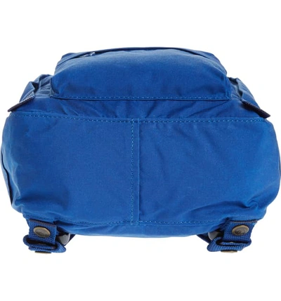 Shop Fjall Raven 'mini Kanken' Water Resistant Backpack In Deep Blue
