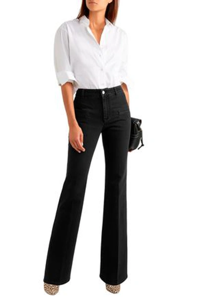 Shop Altuzarra High-rise Flared Jeans In Black