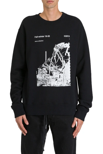 Shop Off-white Ruined Factory Sweatshirt In Nero