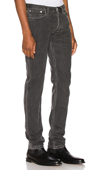 Shop Apc Petite Standard Straight Leg Jeans In Gray
