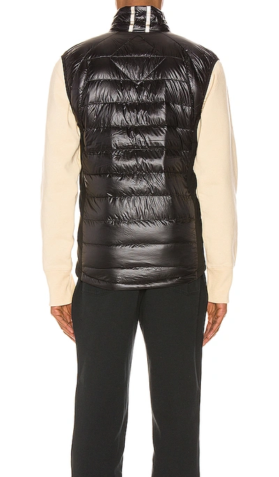 Shop Canada Goose Hybridge Lite Vest In Black