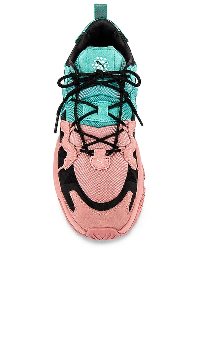 Shop Puma Lqd Cell Omega In Pink & Teal