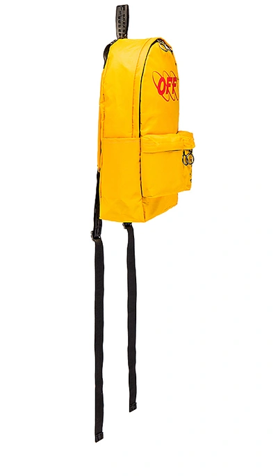 Shop Off-white Industrial Y013 Backpack In Yellow & Red