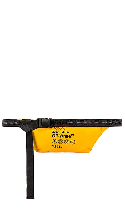 Shop Off-white Industrial Fanny Pack In Yellow