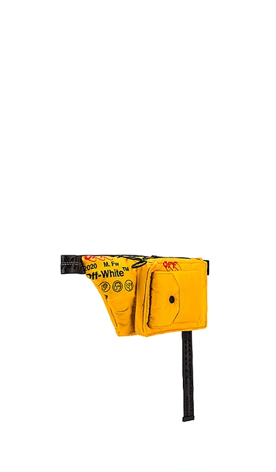 Shop Off-white Industrial Fanny Pack In Yellow