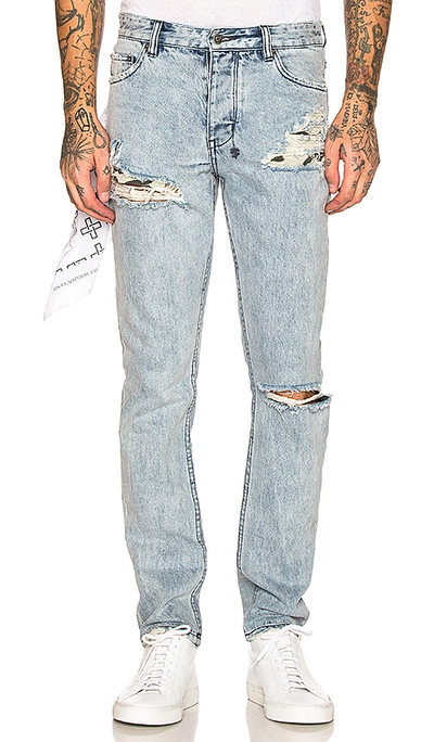 Shop Ksubi Chitch Exposed Camo Jean In Denim