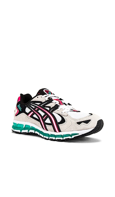 Shop Asics Kayano 5 360 In White & Cream