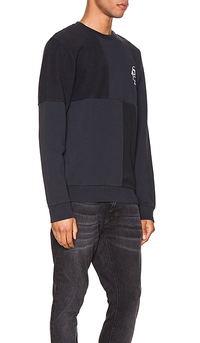 Shop Apc X Brain Dead Pony Sweatshirt In Dark Navy