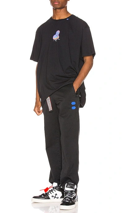 Shop Off-white Chino Pants In Black